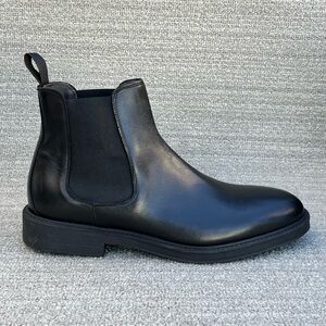 To Boot Black Leather Chelsea Boots